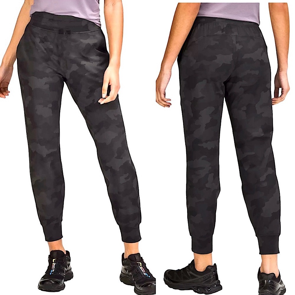 Lululemon Ready To Rulu High Rise Jogger Pants Heritage Camo Deep Coal Size 18